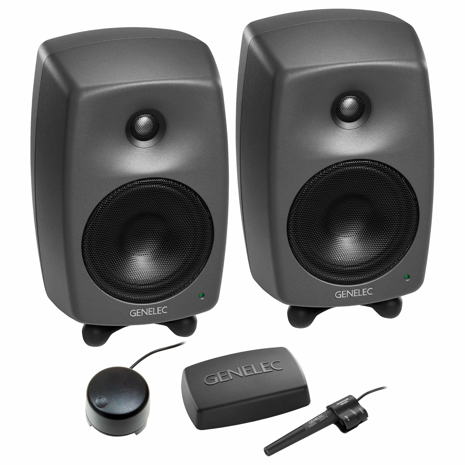 大幅値下げ！ GENELEC 8330AP GLM STUDIO ダークグレー - オーディオ機器