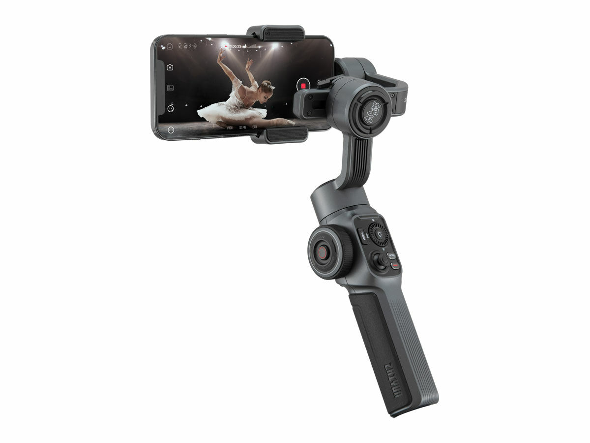 Zhiyun shops Smooth 5 Combo Gimbal Stabilizer, 3-Axis Handheld Smartphone Gimbal with