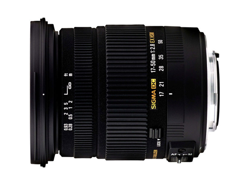 SIGMA 17-50mm F2.8 EX DC OS HSM Canon用+secpp.com.br
